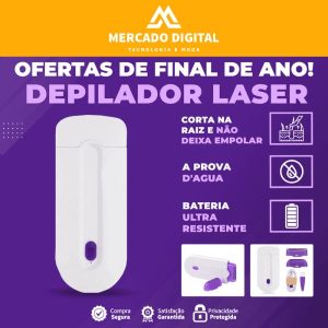 Depilador Efeito Laser Flex® |  Oferta Válida Apenas Hoje